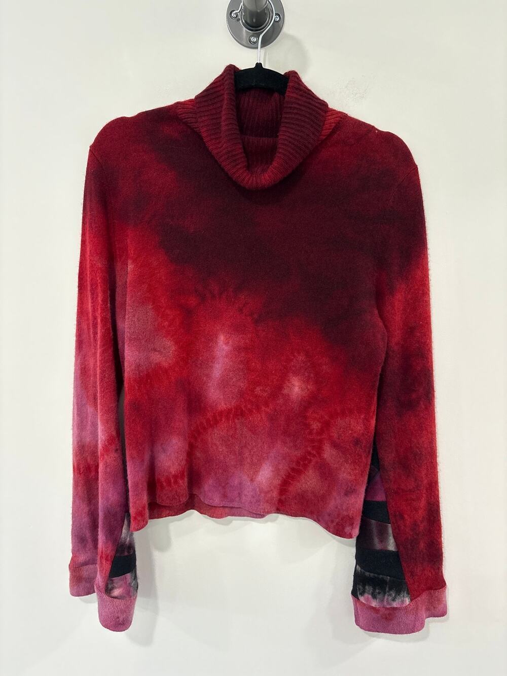 Galadriel Mattei Red Cashmere Turtleneck Sweater Size S